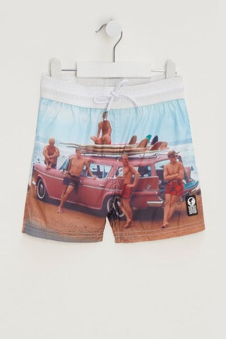 Short de bain - Ciel