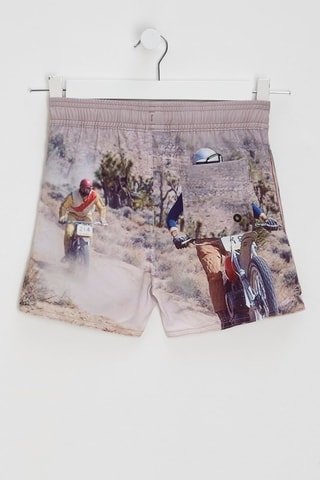 Short de bain - Mauve