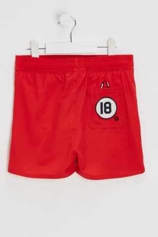 Short de bain Steve McQueen - Rouge