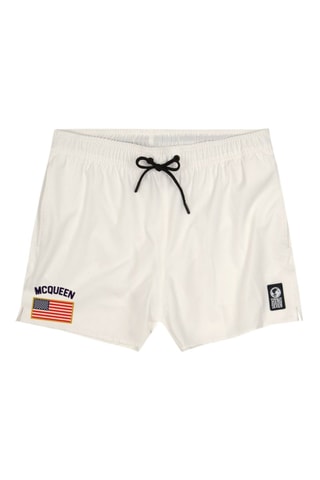 Short de bain - Blanc