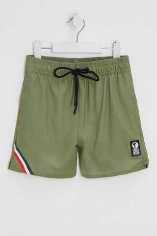 Short de bain - Kaki