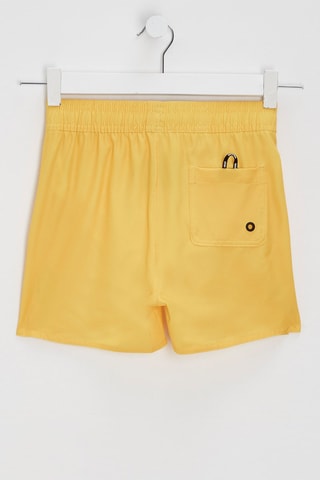 Short de bain - Jaune