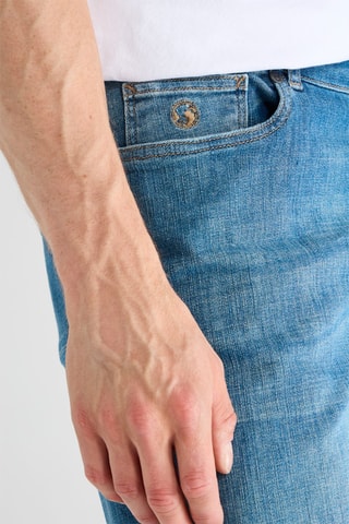 Short en jean - Bleu