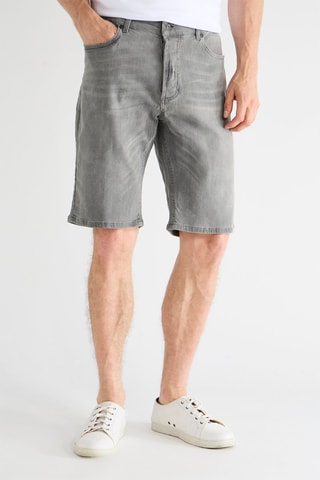 Bermuda en jean - Gris foncé