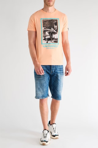 Bermuda en jean - Bleu cobalt