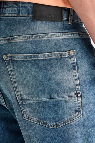 Bermuda en jean - Bleu cobalt