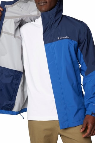 Windjack met Capuchon Wahkeena Falls™- Blauw