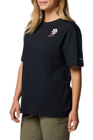 Biologisch Katoenen T-shirt Rolling Bend™ - Zwart