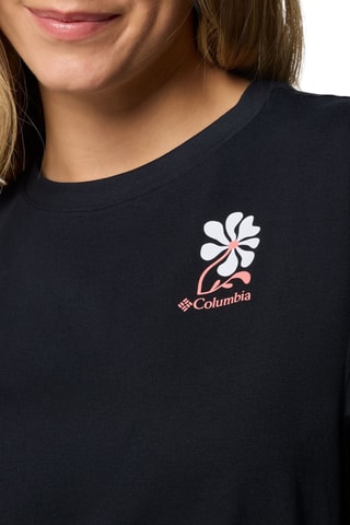 Biologisch Katoenen T-shirt Rolling Bend™ - Zwart