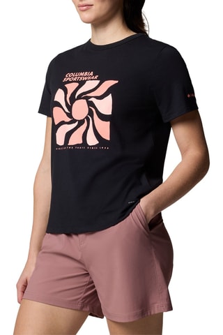 T-shirt Sun Trek™ - Zwart