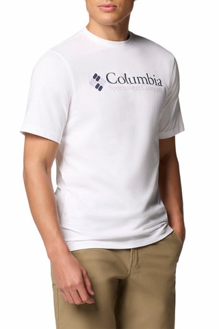 Biologisch Katoenen T-shirt Regular CSC Basic Logo™ - Wit