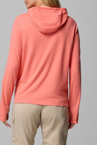 Sweater met Capuchon W EU Sun Trek™ - Rood