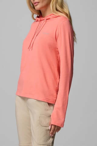 Sweater met Capuchon W EU Sun Trek™ - Rood