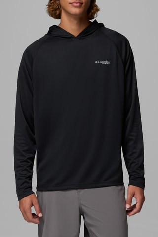 Sweater met Capuchon PFG Solar Stream™ - Zwart