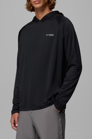 Sweater met Capuchon PFG Solar Stream™ - Zwart