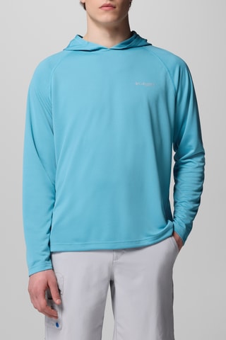 Sweater met Capuchon Solar Stream™ - Turquoise