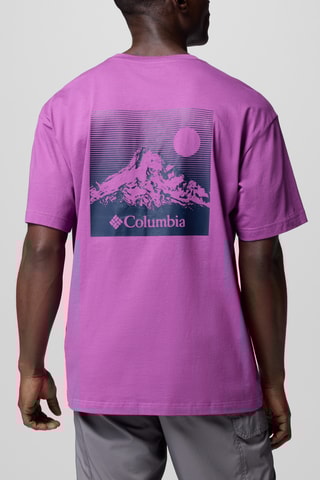 Biologisch Katoenen T-shirt Black Butte™ - Paars