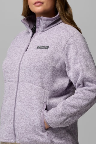 Fleece sweater Weather™ - Gemêleerd Paars