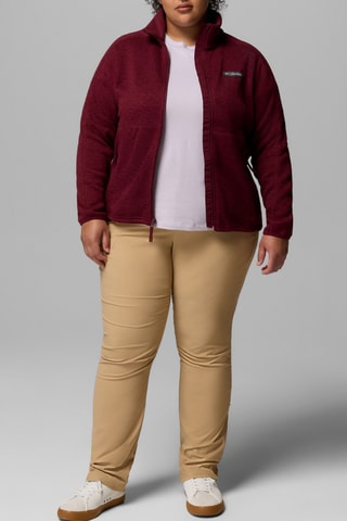 Fleece Jasje Weather™ - Bordeauxrood