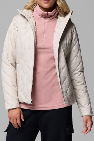 Gewatteerde Fleece Jas met Capuchon Copper Crest™ II - Bruin