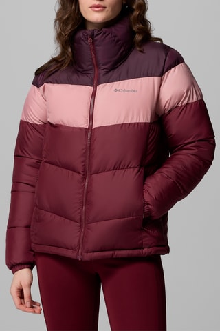 Gewatteerde Jas Puffect™ - Rood en Oudroze