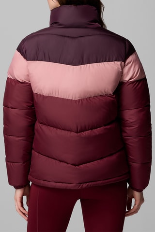 Gewatteerde Jas Puffect™ - Rood en Oudroze