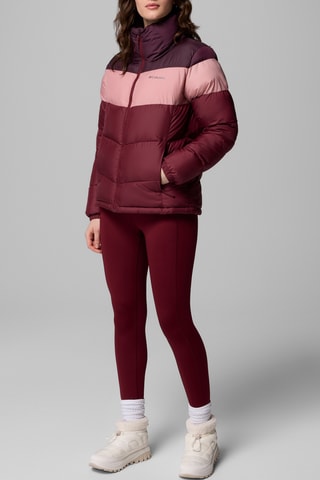 Gewatteerde Jas Puffect™ - Rood en Oudroze