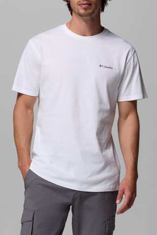 Biologisch Katoenen T-shirt Basic Logo™ - Wit