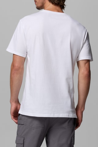 Biologisch Katoenen T-shirt Basic Logo™ - Wit