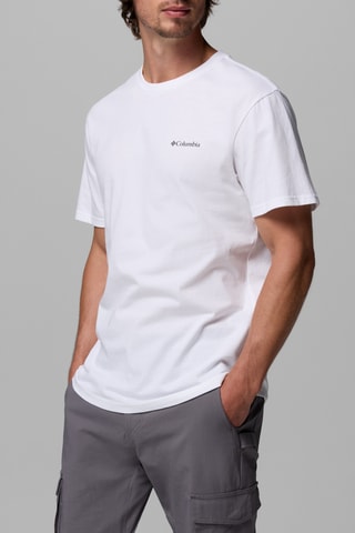 Biologisch Katoenen T-shirt Basic Logo™ - Wit