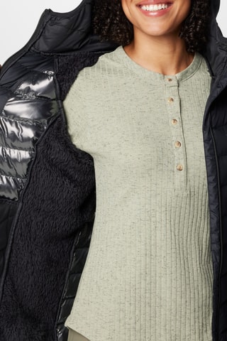 Fleece Jasje met Capuchon Powder Lite™ - Zwart