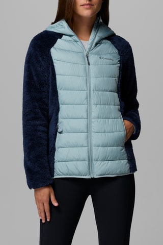 Fleece Jasje met Capuchon Powder Lite™ - Blauw