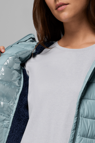 Fleece Jasje met Capuchon Powder Lite™ - Blauw