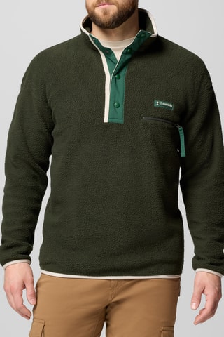 Fleece sweater Helvetia™ - Donkergroen