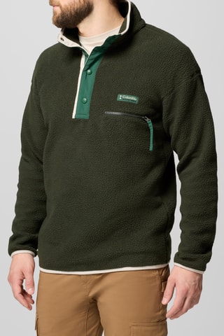 Fleece sweater Helvetia™ - Donkergroen