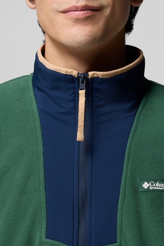Fleece Sweater Sequoia Grove™ - Donkergroen
