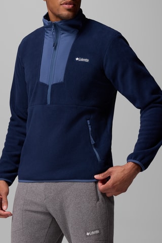 Fleece Sweater Sequoia Grove™ - Marineblauw