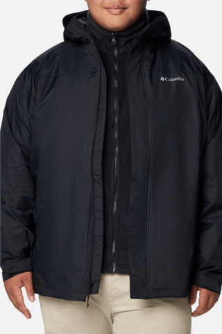 Jasje met capuchon Tunnel Falls™ II - Zwart