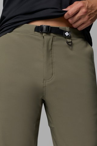 Wandelbroek Softshell Time to Trail™ Omni-Heat™ - Groen