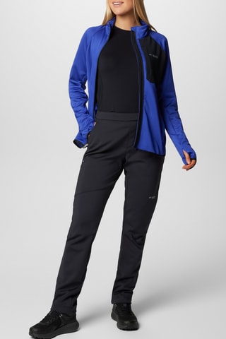 Wandelbroek Softshell Hoge taille Vast Canyon™ - Zwart