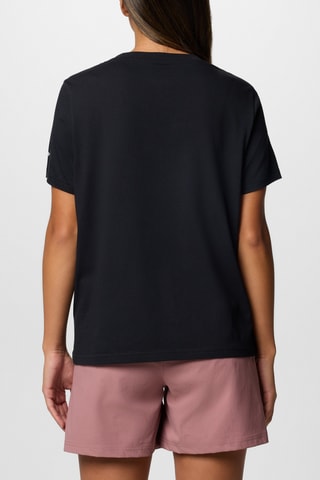 Biologisch Katoenen T-shirt Rolling Bend™ - Zwart