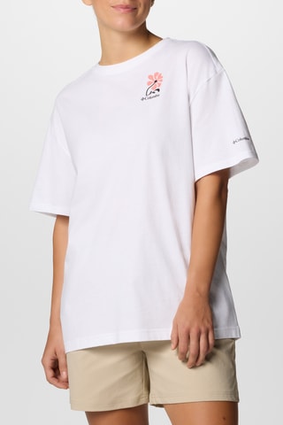 Biologisch Katoenen Oversized T-shirt Rolling Bend™ - Wit