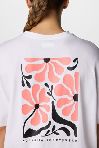 Biologisch Katoenen Oversized T-shirt Rolling Bend™ - Wit