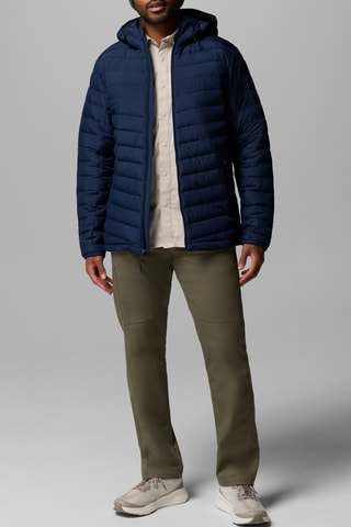 Gewatteerde Jas met Capuchon Slope Edge™ - Marineblauw