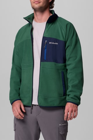 Fleece Jasje Fast Trek™ - Groen en Marineblauw