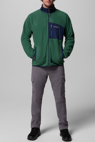 Fleece Jasje Fast Trek™ - Groen en Marineblauw