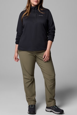 Fleece Sweater Essential Hike™ - Zwart