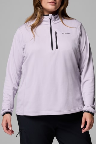 Sweater Essential Hike™ - Lichtpaars en Zwart