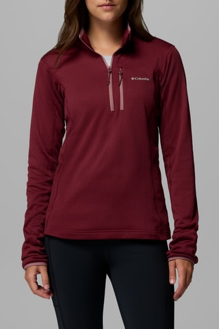 Fleece Sweater Essential Hike™ - Rood