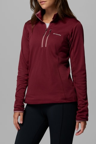 Fleece Sweater Essential Hike™ - Rood